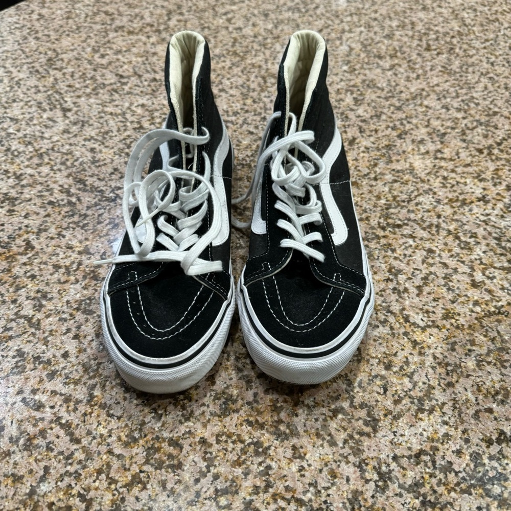 Vans Sk8-Hi Slim High Top Lace Up Shoes